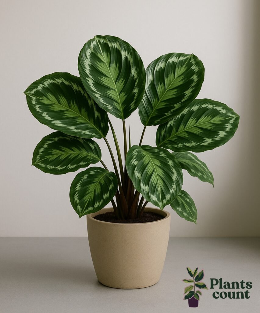Calathea verzorgen met sproeien
