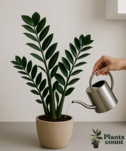 Zamioculcas verzorgen met water en voeding