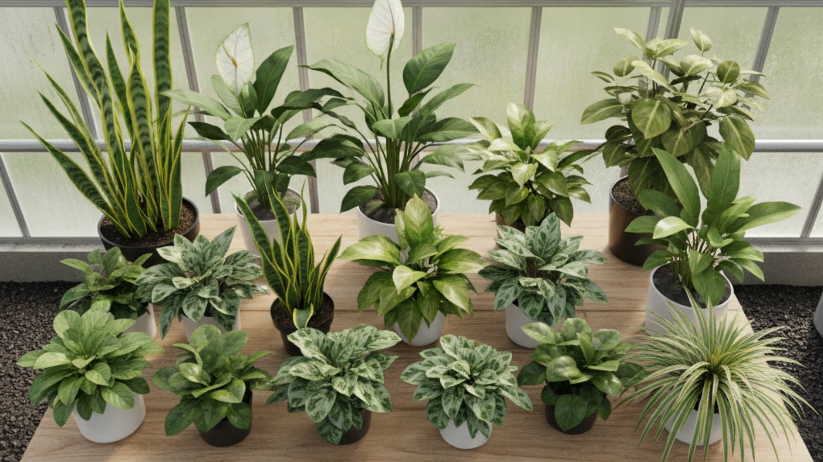 Luchtzuiverende Planten