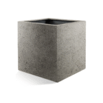 Pot Grigio Cube Natural Concrete - D50 x H50