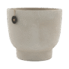 stenen plantenpot cream kleur 34 cm