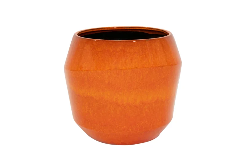 Pot Eddy Orange - keramieken bloempot