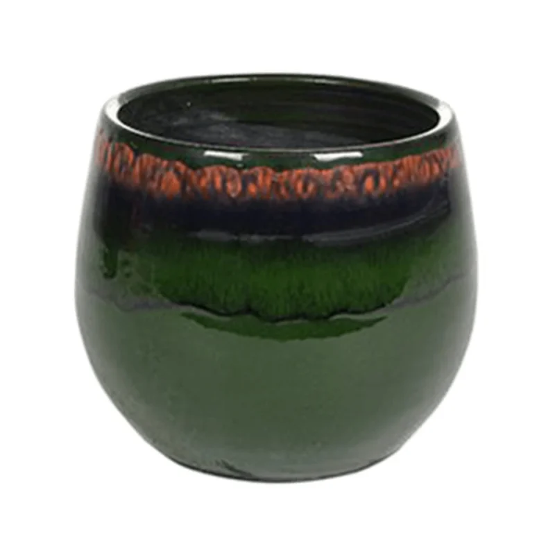 Charlotte keramieken pot Green