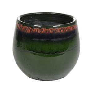 Charlotte keramieken pot Green