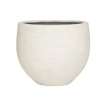 Pottery Pots Jumbo Orb Ivory Washed