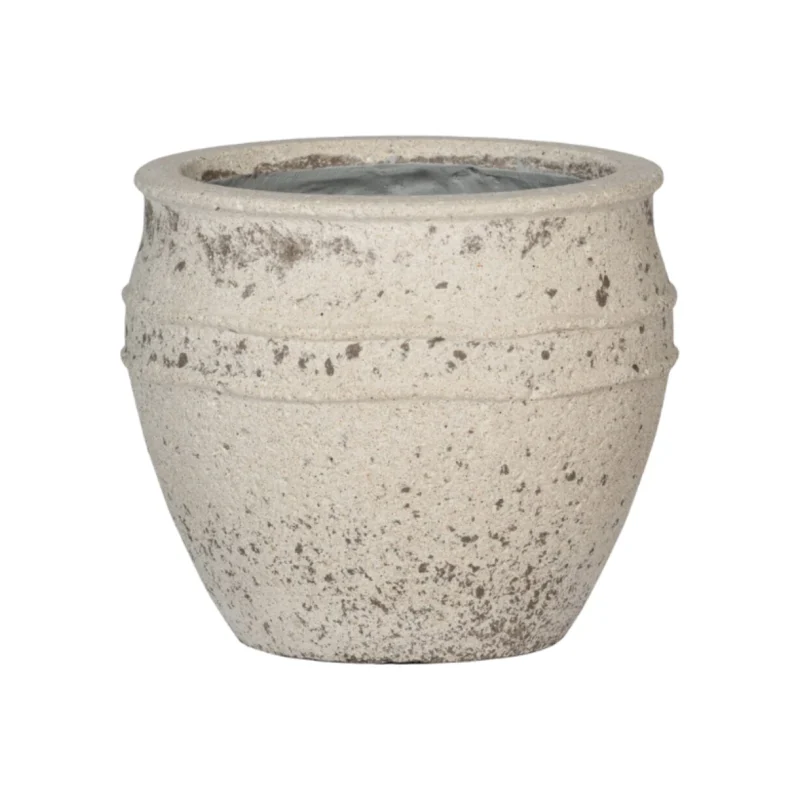 Pot Athena Chalk White