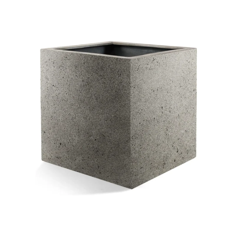 Pot Grigio Cube Natural Concrete
