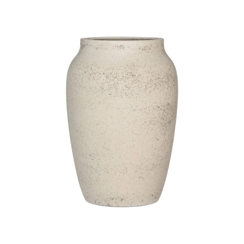 Pot Hera Chalk White - L D51 x H74