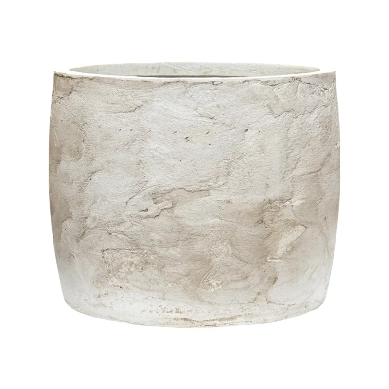 Baq Algar Barrel White - Composiet pot